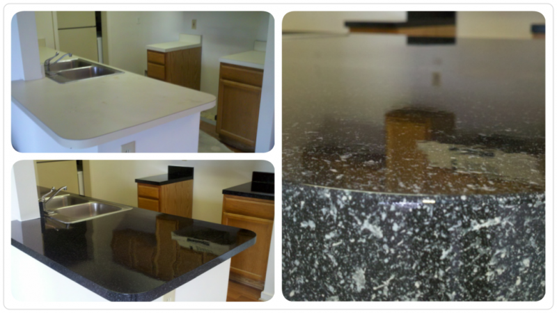 Wild Lake Aparmtents Counter Resurface